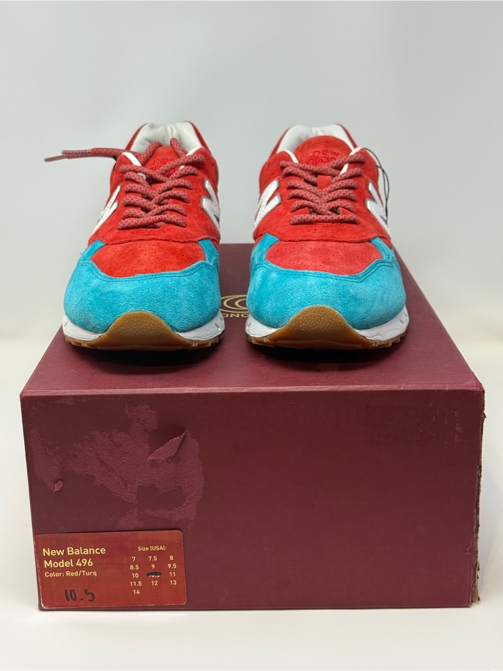 Size 10.5 - Concepts x New Balance 496 Regatta